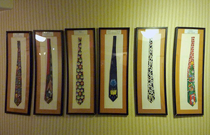 The Quality Inn and Conference Center has a tie theme