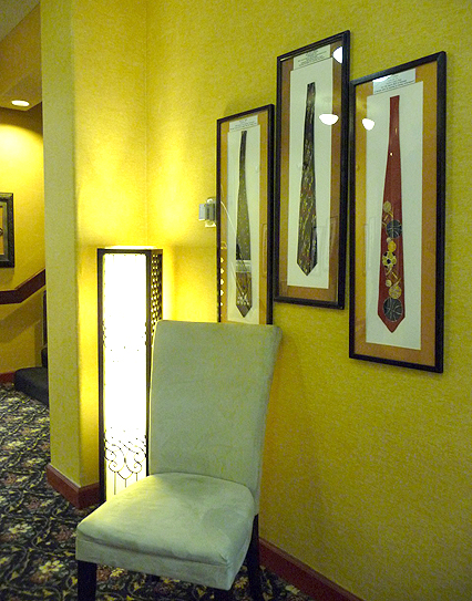 Ties in the Quality Inn and Conference Center