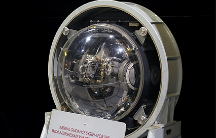 Internal guidance system on display at the {link url="http://www.nationalmuseum.af.mil" target="_new"}National Museum of the U.S. Air Force{/link} ({link url="http://www.nationalmuseum.af.mil/factsheets/factsheet.asp?id=13567" target="_new"}source{/link})